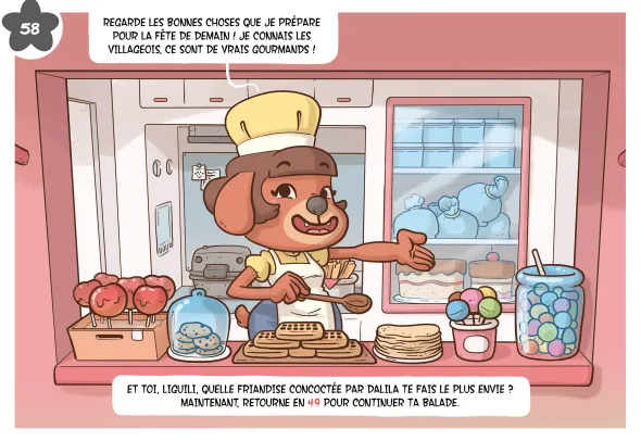 La BD dont tu es le petit héros - Liguili : Messager Aventurier