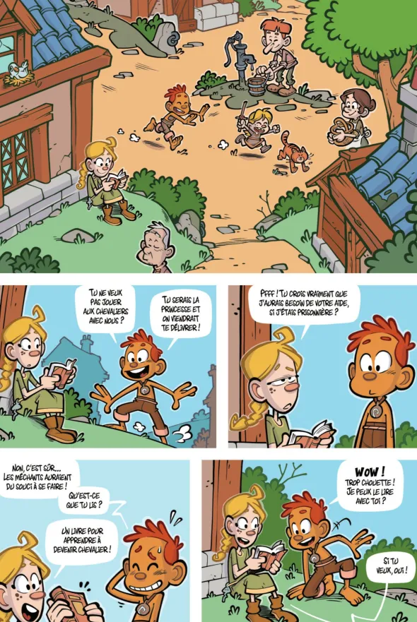 La BD dont tu es le Petit Héros - Petits Chevaliers
