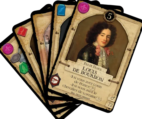 La Cour de Versailles - Booster 2 : L'Homme au Masque de Fer