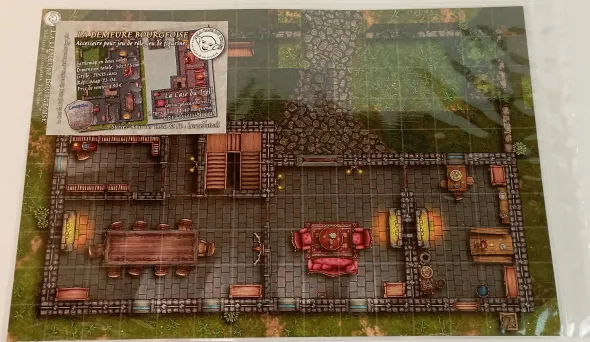 La Demeure Bourgeoise - battlemap