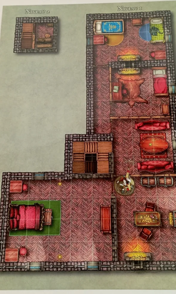 La Demeure Bourgeoise - battlemap
