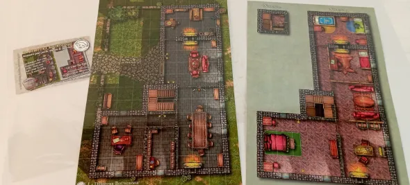 La Demeure Bourgeoise - battlemap