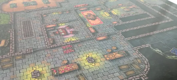 La Demeure Troglodyte - Battlemap
