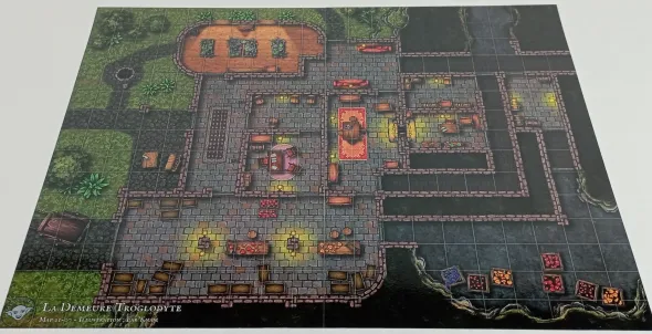 La Demeure Troglodyte - Battlemap