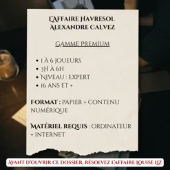 L'affaire Havresol : Alexandre Calvez
