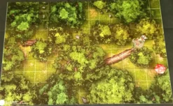 La Foret, la Route et le Bivouac - battlemap