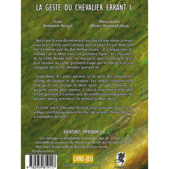 La Geste du Chevalier Errant I - La Mort Noire