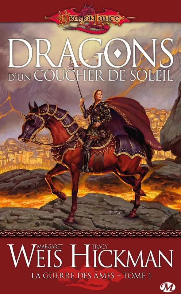 La Guerre des Âmes, T1 : Dragons d'un coucher de soleil