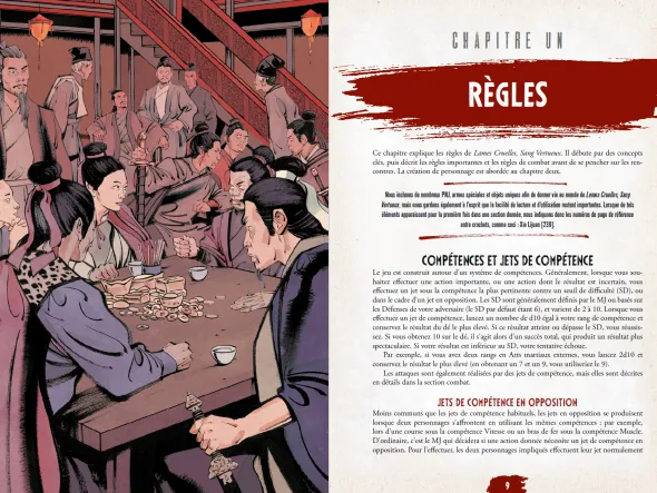 Lames Cruelles, Sang Vertueux