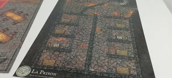 La Prison et la Salle du Trône - Battlemap