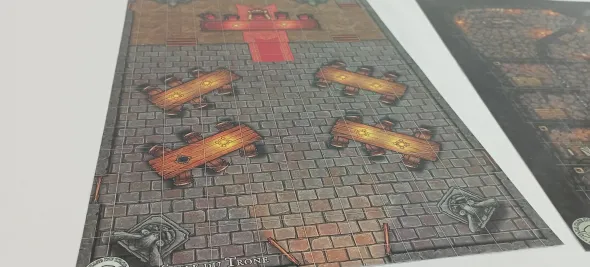 La Prison et la Salle du Trône - Battlemap