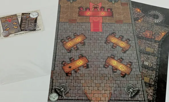 La Prison et la Salle du Trône - Battlemap