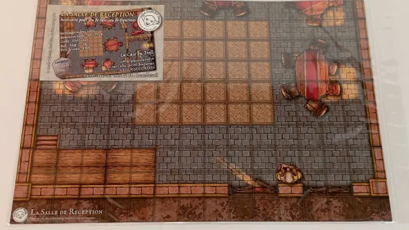 La Salle de réception - battlemap