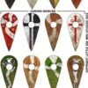 Late Saxon / Anglo Dane Shield Designs LSAX 7