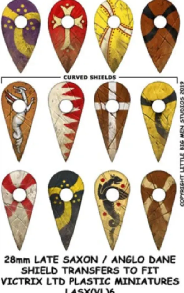 Late Saxon / Anglo Dane Shield Designs LSAX 6