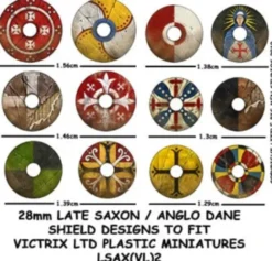 Late Saxon / Anglo Dane Shield Designs LSAX 2