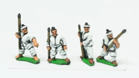 Late 16th Century Korean: Auxiliary Spearmen / Javelinmen