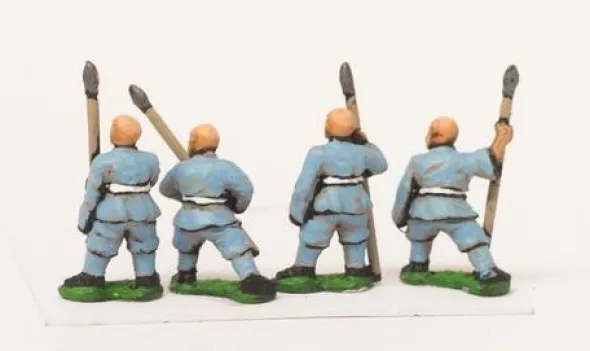 Late 16th Century Korean: Monks with Spears