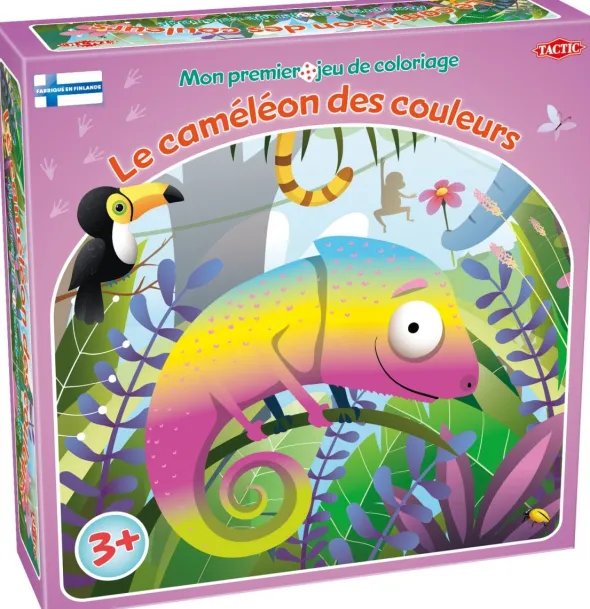 Le caméléon des couleurs
