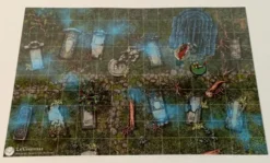 Le Cimetière et le temple souterrain - battlemap