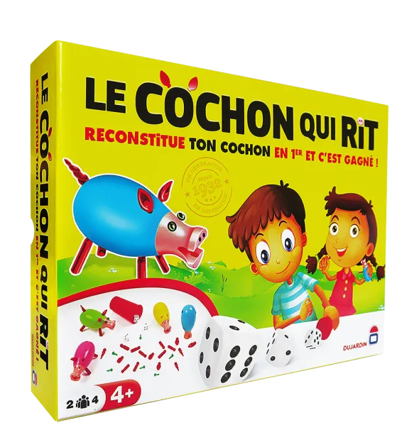 Le cochon qui rit!