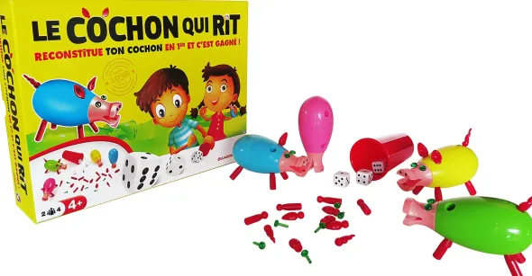 Le cochon qui rit!