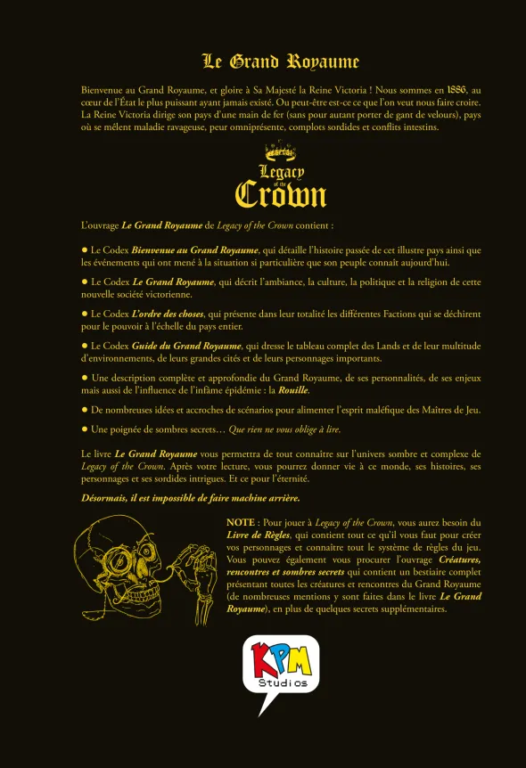 Legacy of the Crown - Le Grand Royaume