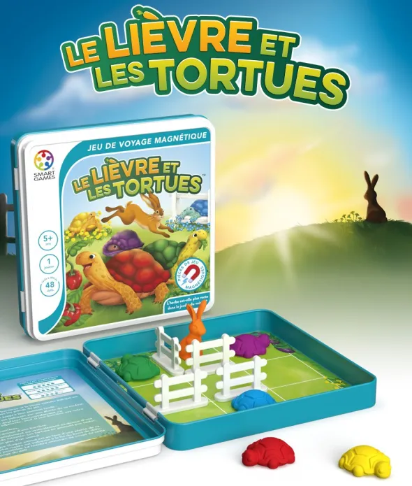 Le Lièvre et les Tortues - Jeu de Voyage
