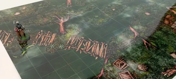 Le Marais Maudit - battlemap