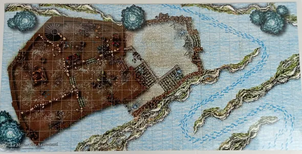 Le Monastère Abandonné - Battlemap