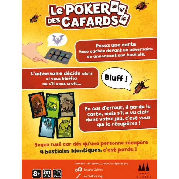 Le Poker des Cafards