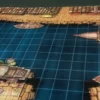 Le port de commerce - battlemap