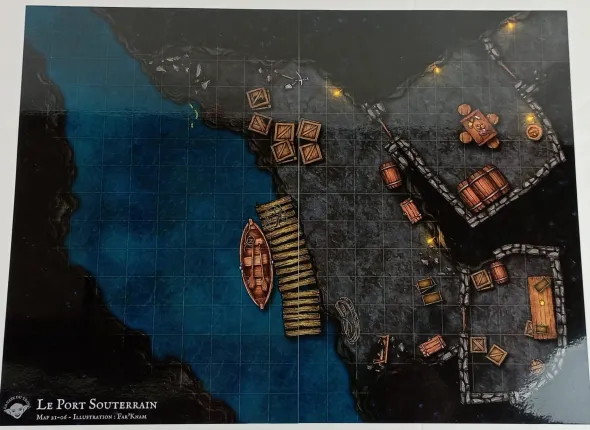 Le Port Souterrain - Battlemap