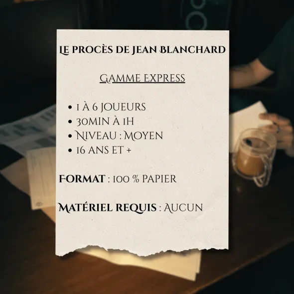 Le Procès de Jean Blanchard