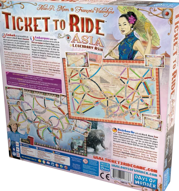 Les Aventuriers du Rail - Asie