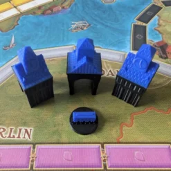 Les Aventuriers du rail - 3 Gares + 1 Marqueur de score