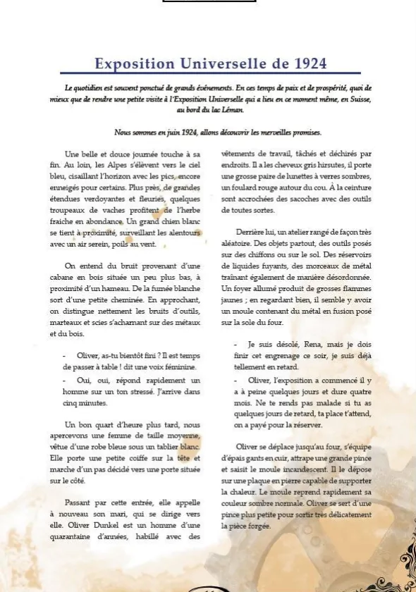 Les Chroniques de Barnabas - Codex Praeclarum, Villa Amarante