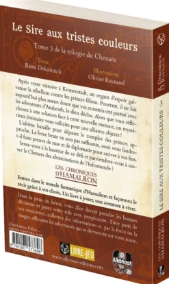 Les Chroniques d'Hamalron 3 - Le Sire aux Tristes Couleurs