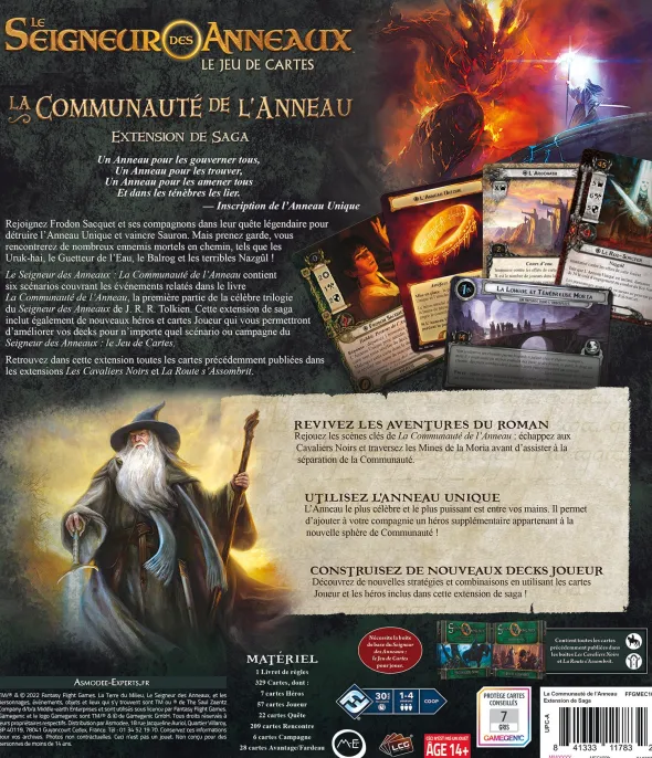 Le Seigneur des Anneaux JCE - Saga : La Communauté de l'Anneau