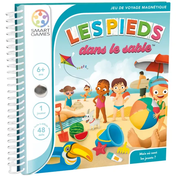 Les pieds dans le sable - Jeu de voyage