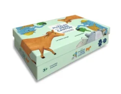 Les puzzles du Père Castor - La Vache orange et Le Cheval bleu