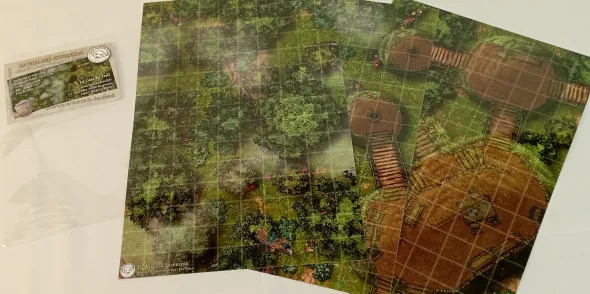 Le Village Sylvestre - battlemap