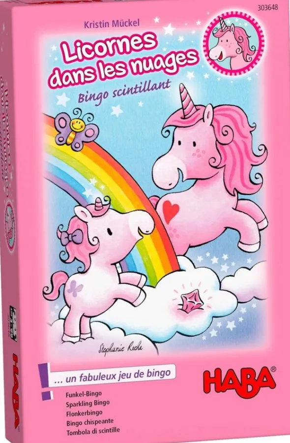 Licornes dans les Nuages - Bingo Scintillant