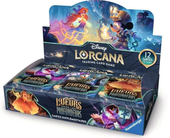 Lorcana - Boite de 24 Boosters Lueurs Dans Les Profondeurs