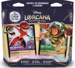 Lorcana - Coffret de Démarrage 2 Joueurs - Madame Indestructible et Buzz l'éclair