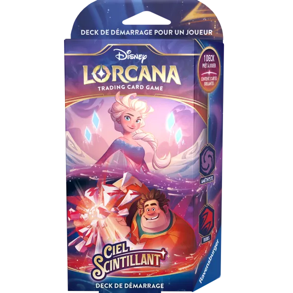 Lorcana - Deck de Démarrage Ciel Scintillant - Elsa et Ralph