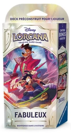 Lorcana - Deck de Démarrage Fabuleux - Powerline et Max