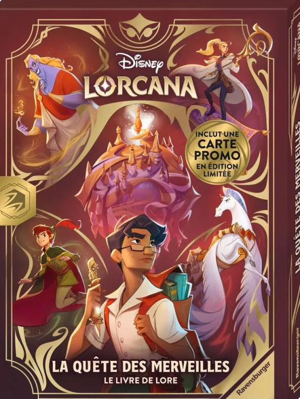 Lorcana - La Quête des Merveilles : Le Livre de Lore