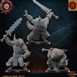 Lost Kingdom miniatures - Legion of Skulls - Bêtes Loups-Garous