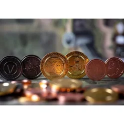 Lot de pièces médiévales en métal (50pcs)